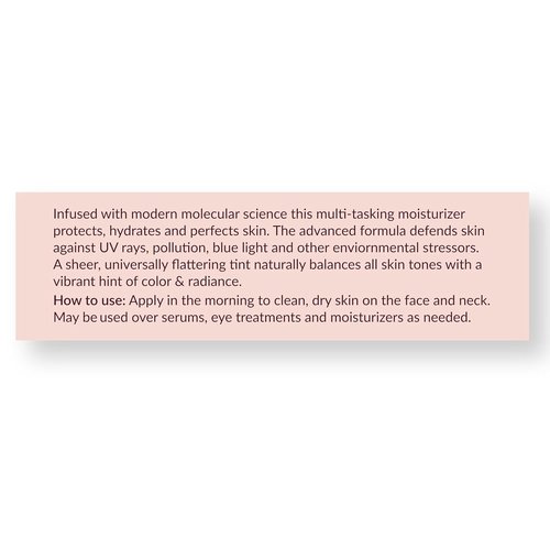 AVYA SPF 40 Sheer Tinted Moisturizer - Hydrating Hyaluronic Acid & Green Chai for Brighter Skin | Fair & Light Shade (0.34oz/10ml)