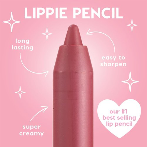 ColourPop Lippie Lip Pencil Kit - High-Pigment, Long-Lasting Lip Liner in 3 Shades | Oh Snap, Five Stars & Me Again