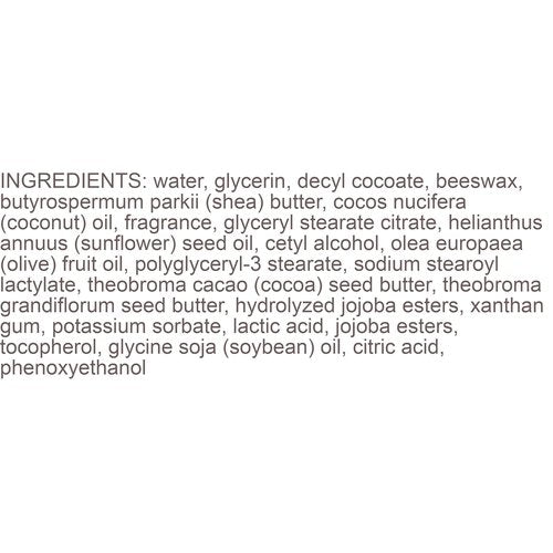 Burt's Bees Body Lotion - Nourishing Butter Formula for Dry Skin with Cocoa & Cupuaçu, 12 Oz