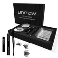 Lash Clusters Kit – 150H Waterproof Eyelash Extensions, Wispy Fluffy 8-16mm, Hypoallergenic for Sensitive Eyes, Korean PBT Fibers, DIY Cluster Lashes for Natural or Volume Look (Natural-(black box)