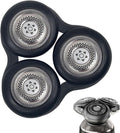 Durimi SH98/70 Replacement Heads for Philips Norelco Shavers | Upgraded Double-Layer Blades for Series S9xxx
