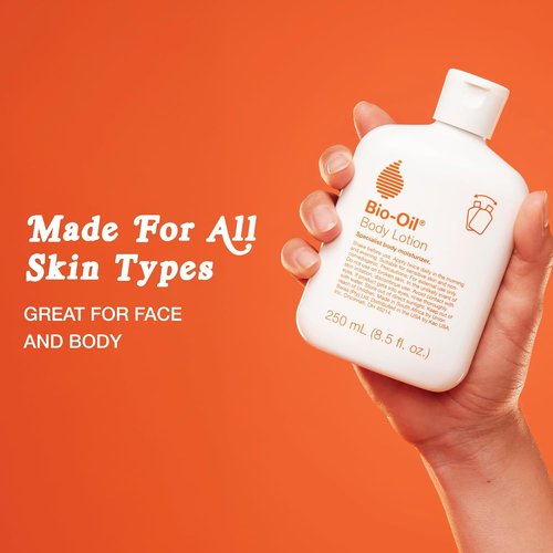 Bio-Oil Moisturizing Body Lotion - Ultra-Lightweight Hydration for Dry Skin with Jojoba & Rosehip Oil | 8.5 Oz