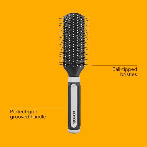 Conair Salon Results Detangling Hairbrush - Effortlessly Untangles All Hair Types | Ideal for Men & Women