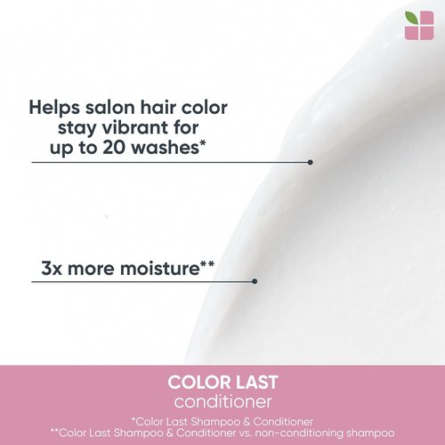 Biolage Color Last Shampoo & Conditioner Set - Protects & Maintains Vibrant Color | Paraben & Silicone-Free | Vegan
