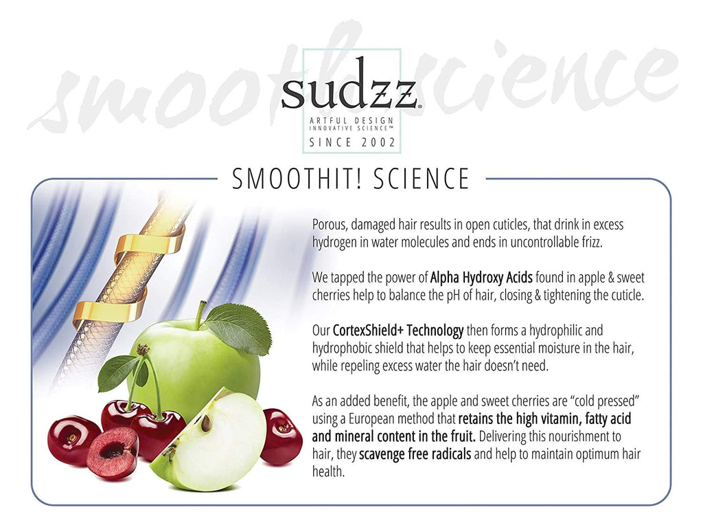 SUDZZFX TAME Smoothing Conditioner - Hydrating Hair Treatment for Frizz Control | 33.8 fl oz
