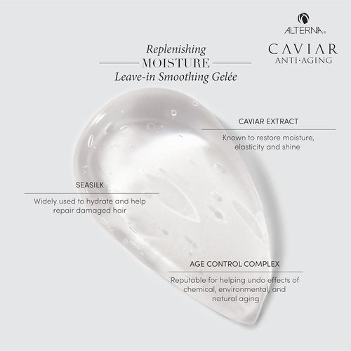 Alterna Caviar Anti-Aging Leave-In Smoothing Gelee - Lightweight Moisture for Dry Hair | Sulfate-Free