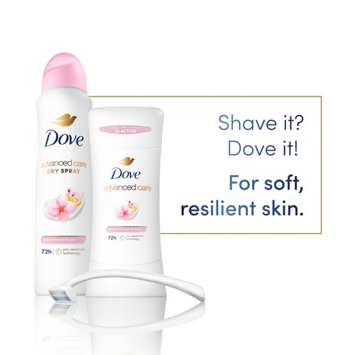 Dove Advanced Care Antiperspirant Deodorant for Women Sakura Blossom & Yuzu 3 pack 72 hour sweat and odor protection 2.6 oz