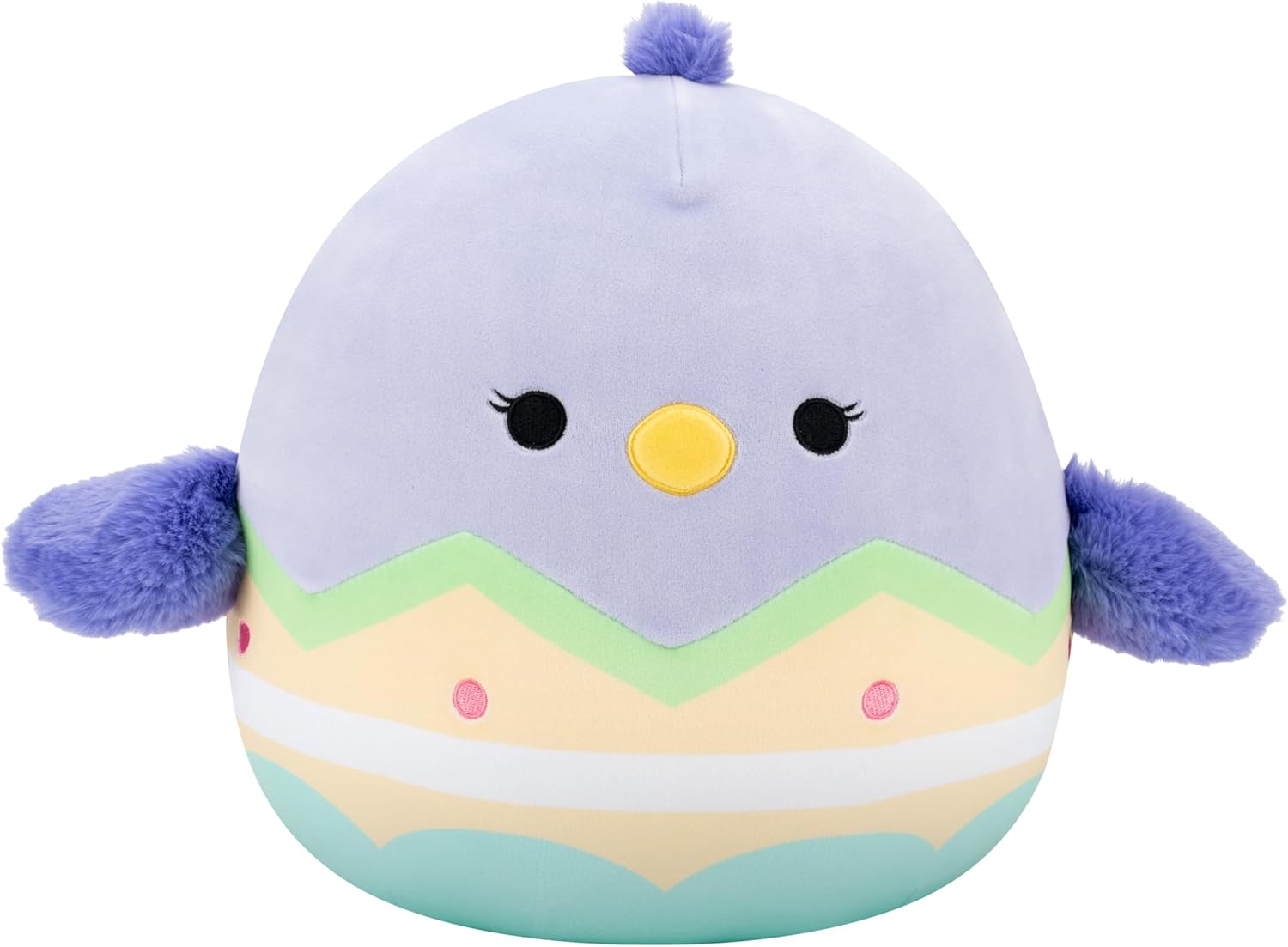 Squishmallows Original 12-Inch Tulip The Purple Chick | Official Jazwares Plush Toy