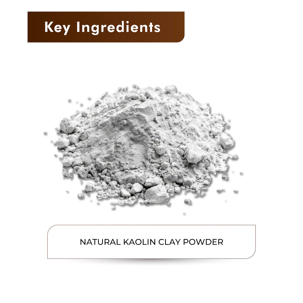 ‎H&C HERBAL INGREDIENTS EXPERT H&C Kaolin Clay Powder - 227 Grams | For Acne, Blackheads Skin Face Mask