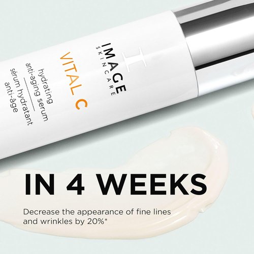 IMAGE Skincare VITAL C Hydrating Face Serum - Brightening Vitamin C & Hyaluronic Acid for Youthful Skin