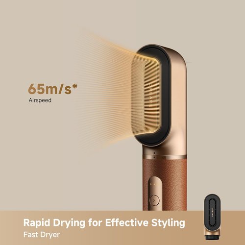 DREAME AirStyle Pro Hair Styler - High-Speed 110,000 RPM Motor with 3 Attachments | Frizz Control & Luxury Travel Bag