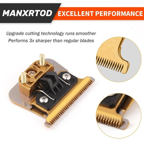 FXGOLD 2.0 Replacement Blade - Ultra Precise DLC for BaBylissPRO FX787 & FX726 Trimmers | FX707Z Gold