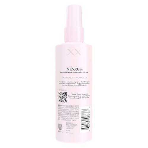 Nexxus Heat Protectant Spray - Nourishing Prep & Protect Formula with Styleprotect Technology | 6 oz