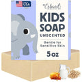 Skiennix Baby Soap - Natural Unscented Goat Milk Bar for Sensitive Skin | Gentle Eczema Relief & Moisturizing Oatmeal Honey - Made in USA