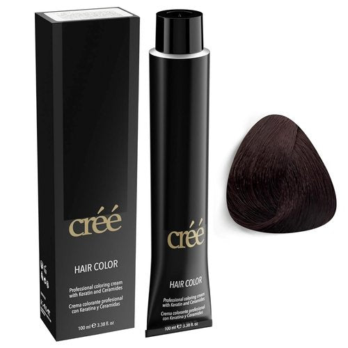 Cree Professional Golden Brown Permanent Hair Color - Long-Lasting Gray Coverage - 100ml | 3.4 fl. oz.