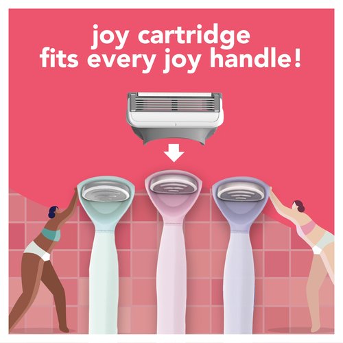 JOY The Pink One, 1 Razor and 2 Cartridges