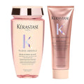 Kerastase Gloss Absolu Shampoo & Conditioner Set - High-Shine, Anti-Frizz, Deeply Hydrating for Glossy, Bouncy Hair