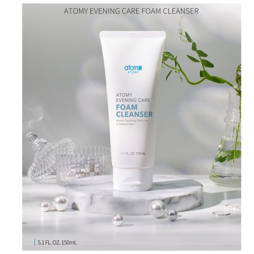 GASHINA STORY A.T.O.M.Y-Evening Care Foam Cleanser 150g x 2 Pack set, Korean Skin Care Rutine