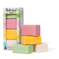 Australian Botanical Milk Soap Bars, 6.8 OZ French Triple Milled Soap for All Skin Types - Lemongrass, Melon, Raspberry, and Shea Butter, Pack of 8 - Packaging May Vary