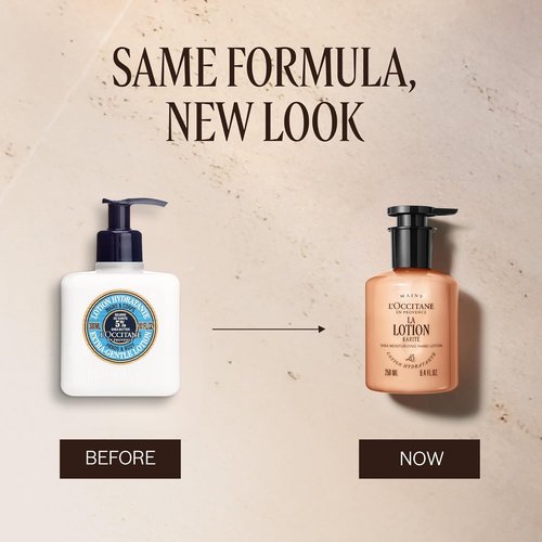 L'OCCITANE Hand & Body Cream - Fast Absorbing Shea Butter & Verbena Citrus for Dry Skin