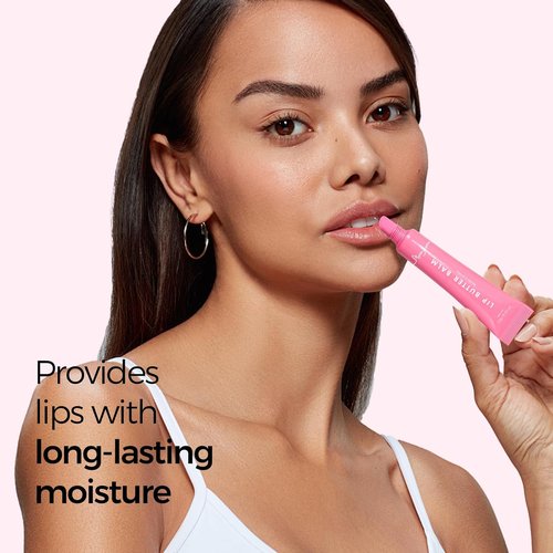 Skiennix Deep Hydrating Lip Butter Balm - Glossy Finish Lip Treatment with Shea Butter & Vitamin E | 2 Pack (Sheer Pink-Unscented)