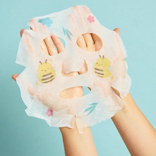 TONYMOLY x Squishmallows Self-Care Slumber Squad Sheet Mask Set – 5 Piece Korean Skincare Gift Set with Face & Foot Masks for Hydrating, Soothing, Brightening & Nourishing Skin