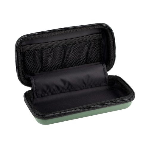Loxdn EVA Hard Case for Meridian/MANSPOT Shaver Groin & Body Hair Trimmer - Men's Grooming Organizer Storage Bag for Electric Razor and Accessories - Case Only (Green)