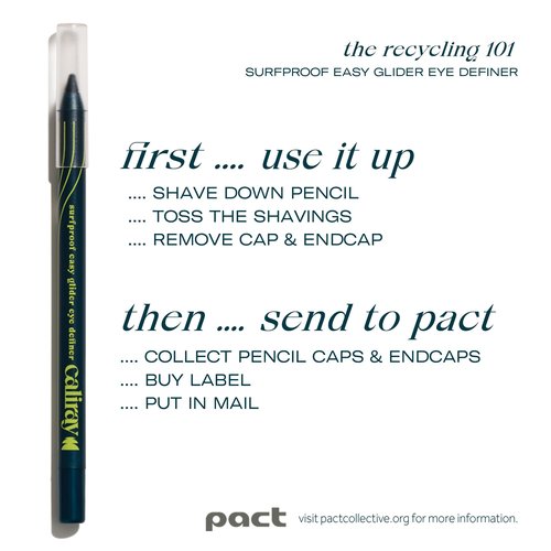 Caliray Surfproof Pencil Longwearing Easy Glider Eye Definer - Secret Spot - Brown (0.9 oz)