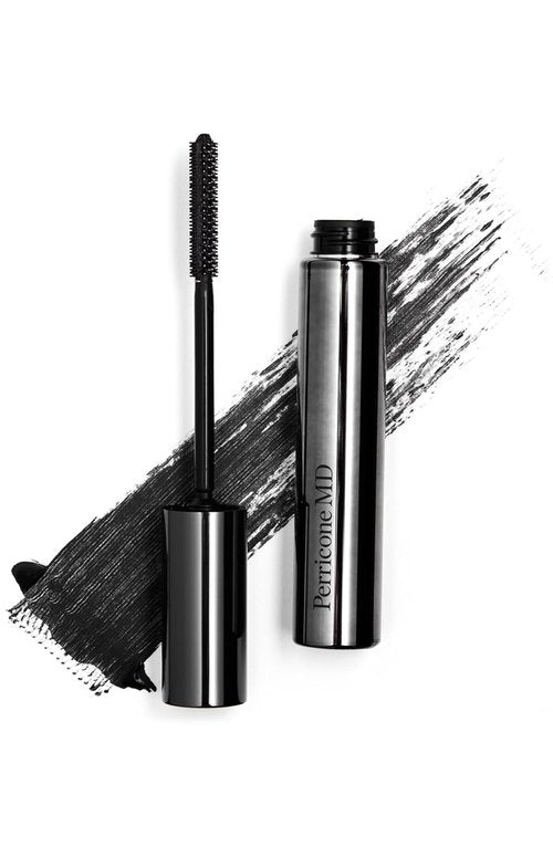 Perricone MD No Makeup Mascara - 2-in-1 Treatment & Makeup - Vegan Soft Black - Double-Sided Brush for Volume & Length