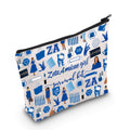 WZMPA 1948 Dove Sorority Paraphernalia Cosmetic Makeup Bag Sorority Sisters Gift Zeta Amicae Girl Survival Kit Makeup Zipper Pouch Bag For Women Girls (Zeta Amicae Girl F)