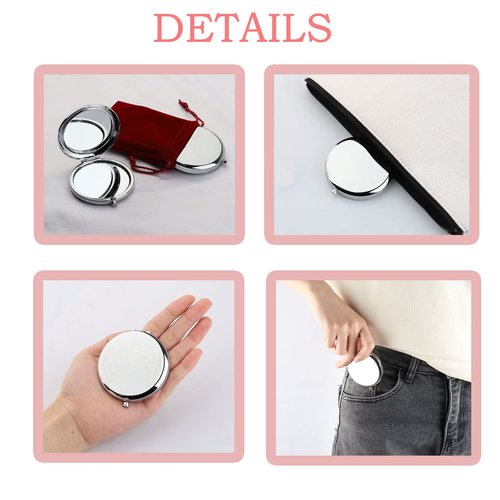 TIIMG Ed-Ward Inspirational Gift Vampire TV Series Gift Edward's Girl Compact Mirror (ED-WARD'S Girl Mirror)