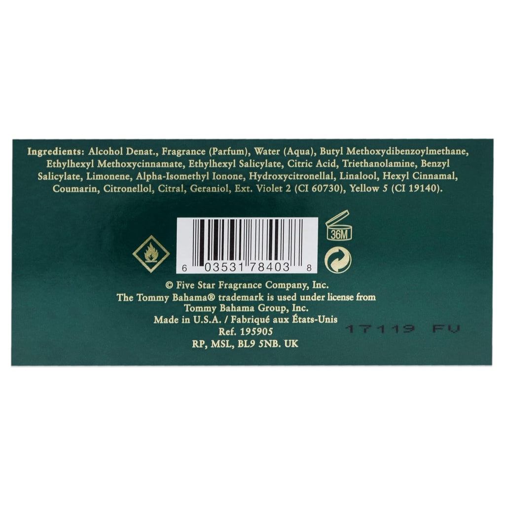 Tommy Bahama Martinique Cologne for Men - Refreshing Citrus Scent | 3.4 oz Bottle