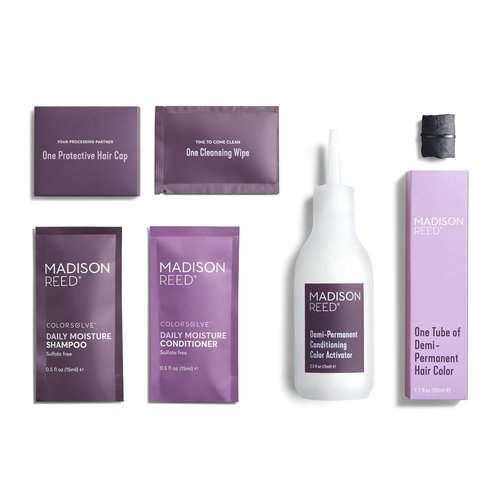 Madison Reed Demi-Permanent Hair Color - Effortless Ammonia-Free At-Home Dye | Espresso Yourself (4N Darkest Brown)