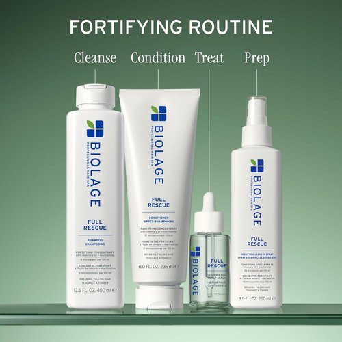 Biolage Full Rescue Shampoo - Fortifies & Strengthens Hair for Fuller, Longer Lengths | Vegan & Cruelty-Free