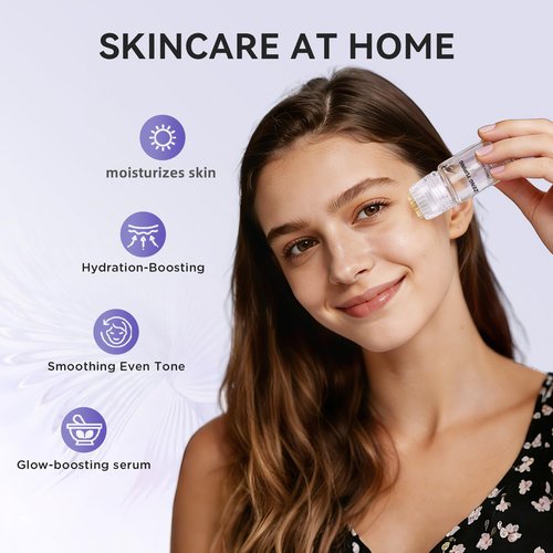 Micro-Infusion System for Face,Mirco System Serum applicator for Face,3-Month-supply(3* applicator+9*Serum)