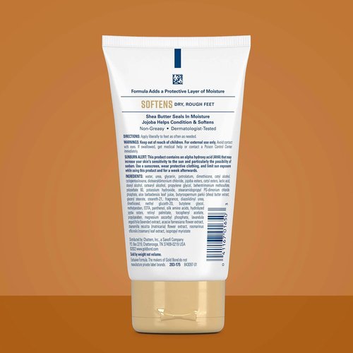 Gold Bond Foot Cream - Softening Lotion with Shea Butter for Rough & Dry Feet | 4 oz.