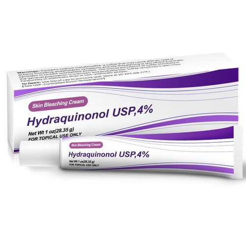 Hydraquinon0l Dark Spot Brightening Cream - 4% Non-Irritating Hydrating Formula for All Skin Types, 1oz