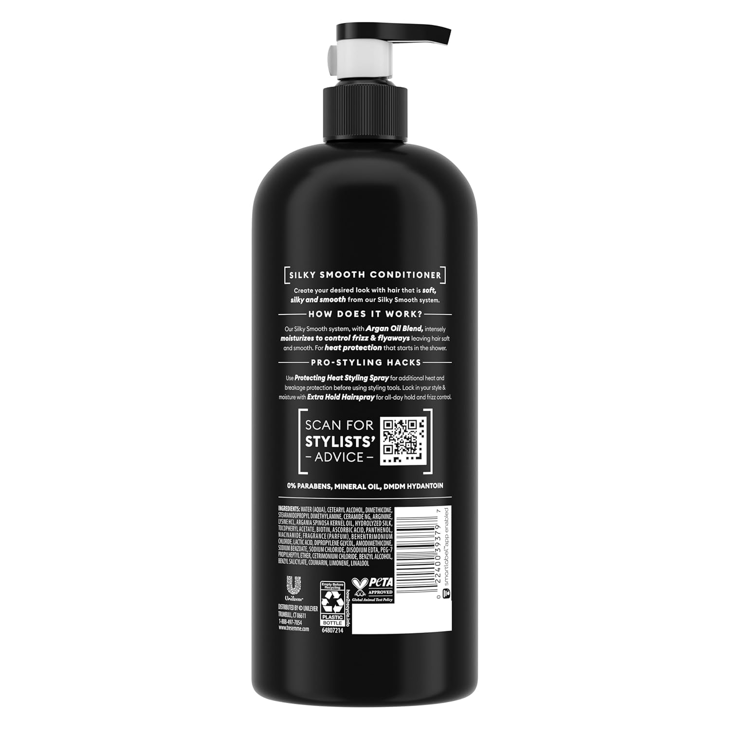 TRESemmé Silky & Smooth Conditioner - Anti-Frizz Formula with Pro Style Technology | 28 Fl Oz