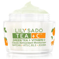 LILY SADO TEA+C™ Green Tea Matcha Moisturizer - Antioxidant Anti-Aging Lotion for Radiant Skin | Hydrates & Firms