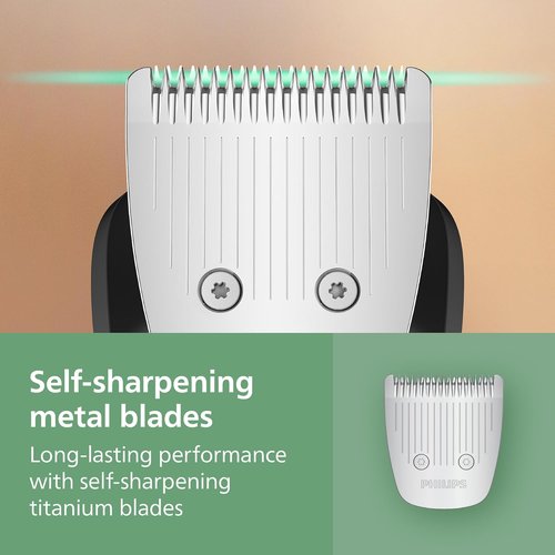 Philips Norelco All-in-One Series 7000 Trimmer - 23-Piece Electric Shaver & Clipper with Titanium Blades, 26 Length Settings (0.5-16 mm), MG7970/49