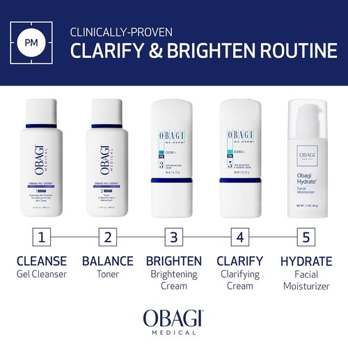 Obagi Nu-Derm Blend Fx - Skin Brightening Cream with Arbutin, Vitamins C & E for Soft, Radiant Skin