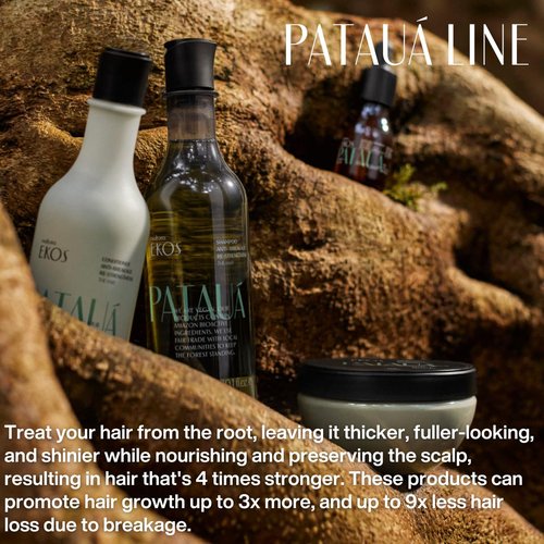 Natura Ekos Patauá Anti-Breakage Night Tonic - Strengthen Hair & Accelerate Growth - Vegan Formula, 30ml