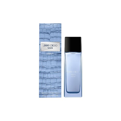 JIMMY CHOO - Man Aqua Eau de Toilette - Refreshing Men's Fragrance with Grapefruit & Clary Sage - 3.3 oz