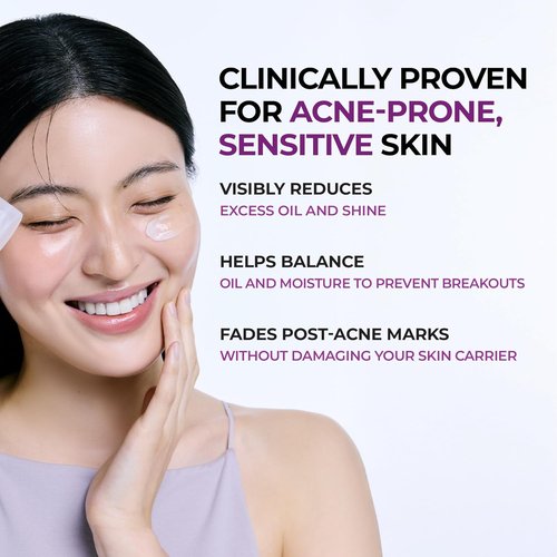 JUMISO Niacinamide 2+ Oil Control Cream - Pore Minimizing Korean Moisturizer for Oily Skin - 2.7 fl. oz.