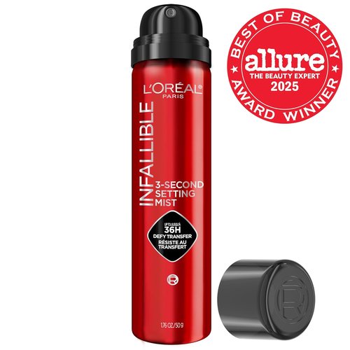 L'Oreal Paris Infallible Setting Spray Mist - Microfine 36HR Wear, Clear Finish, 1.76 oz