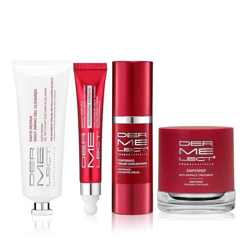 Dermelect Smooth Operator Wrinkle Regimen Kit - Anti-Aging Solution for Youthful Skin