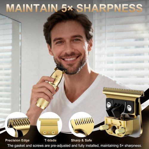 BaByliss Replacement Hair Trimmer Blades - Precision T-Blades for FX787, FX799, FX726, FX729, FX707Z | Long-Lasting Performance