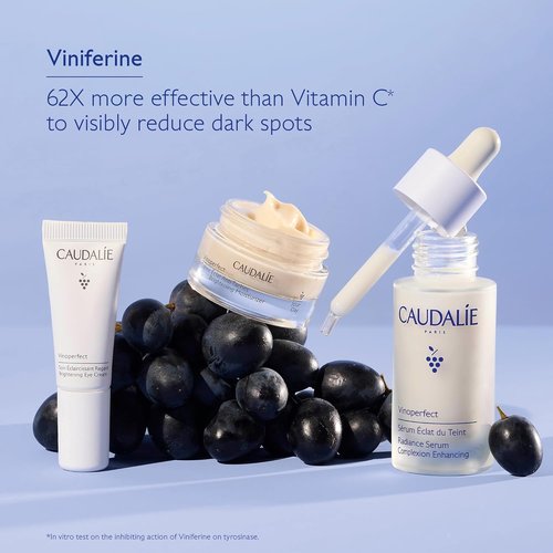 Caudalie Dark Spot Brightening Trio | Vinoperfect Serum + 2 Travel-Size Skin Care Products