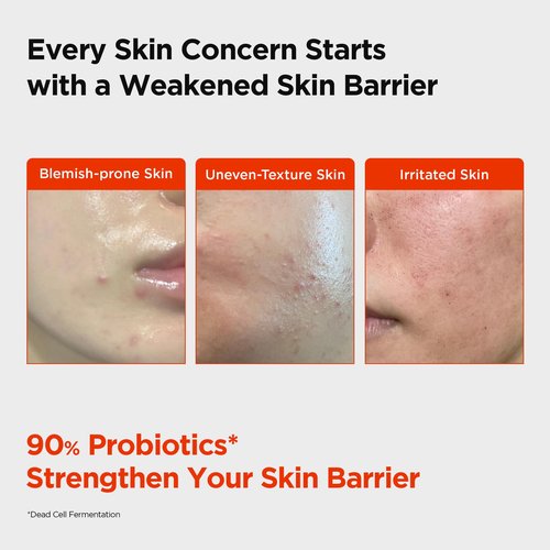 PURCELL Pixcell Biom 2B/mL Probiotic Essence - Restores Skin Barrier with Bifida, Lactobacillus Ferment Lysate, Korean Probiotic Drops for acne prone skin and sensitive skin (30ml, 1.01 Fl Oz.)