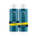 Oars + Alps Body Wash for Men, Mens Body Wash & Face Cleanser with Vitamin E & Antioxidants, Moisturizing, Paraben & Sulfate Free Cleanser, California Coast, 2pk